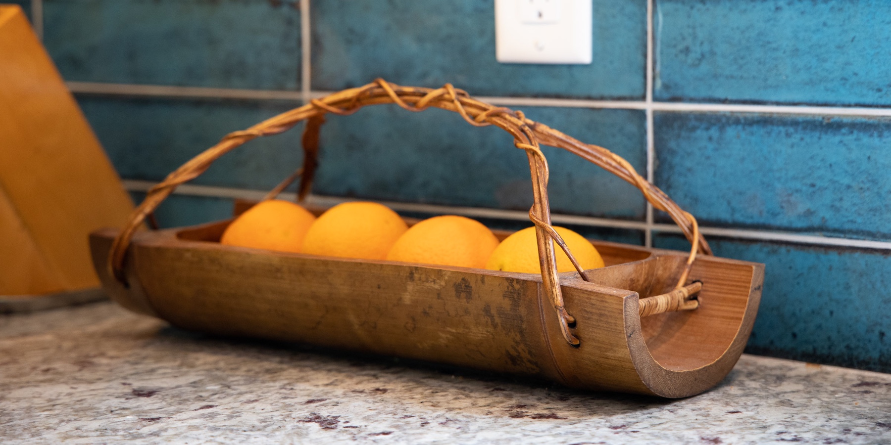 Interior of remodeled kitchen.